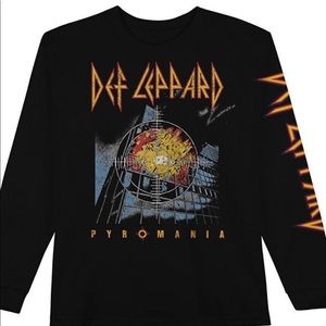 Def Leppard long sleeve nwt xxl